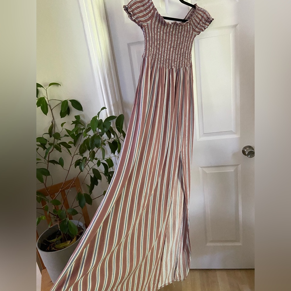 Striped Maxi Dress